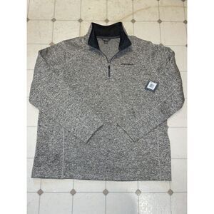 Eddie Bauer‎ Fleece Sweater Quarter Zip Men's Size 2XL Hiking Outdoors